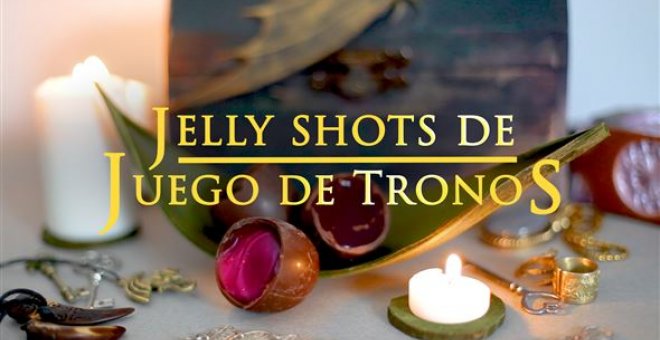 Jelly Shots para ver Juego de Tronos: Huevos de dragón de frambuesa