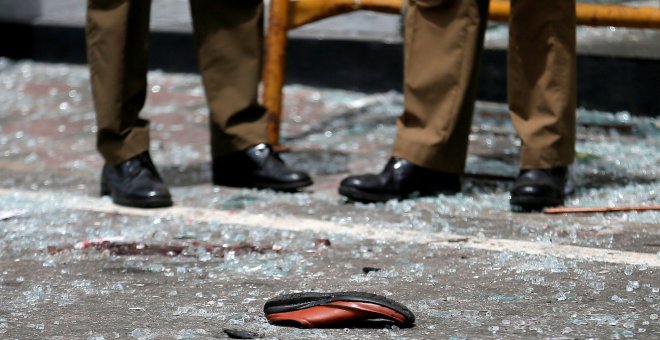 Las explosiones de Sri Lanka, en imágenes