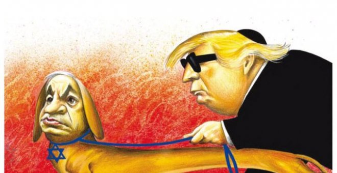 'The New York Times' deja de publicar viñetas en su edición internacional tras la polémica con una de Trump y Netanyahu