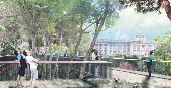 Así quedará la Plaza España de Madrid tras la remodelación