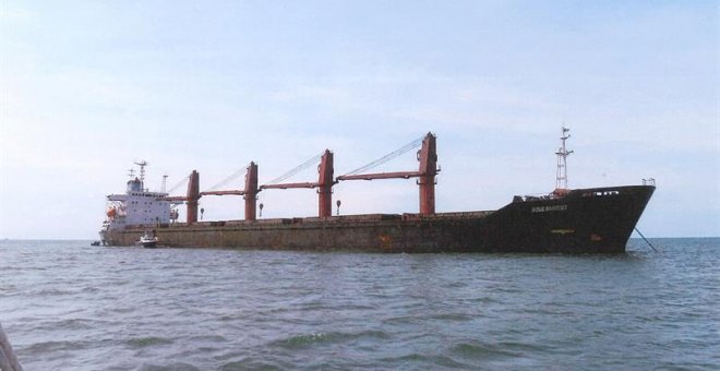 EEUU se incauta de un buque norcoreano "por violar las sanciones" a Pionyang