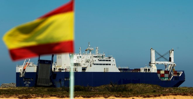 El Gobierno vuelve a permitir que un barco saudí cargue armas en Santander