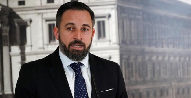 Abascal advierte a PP y Cs de que dejar a Vox fuera de la Mesa tendrá "consecuencias" en pactos de autonómicas y municipales