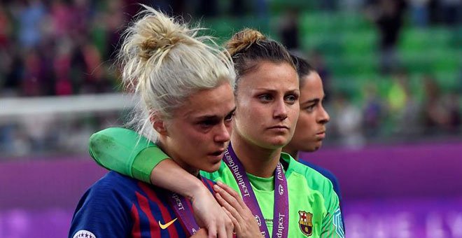 El Olympique de Lyon le arrebata al Barcelona la Liga de Campeones femenina