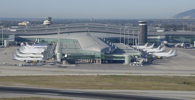 Se mantiene la huelga de vigilantes en el Aeropuerto de El Prat a partir del viernes