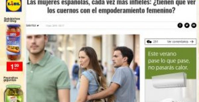 El falso estudio sobre las mujeres españolas infieles en alto porcentaje