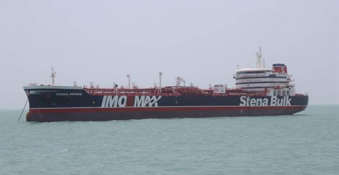 Londres se plantea la restauración de las sanciones internacionales contra Irán por la captura del carguero