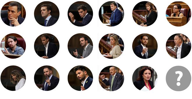 Encuesta: ¿Quién ha estado mejor en el debate de investidura de Pedro Sánchez?