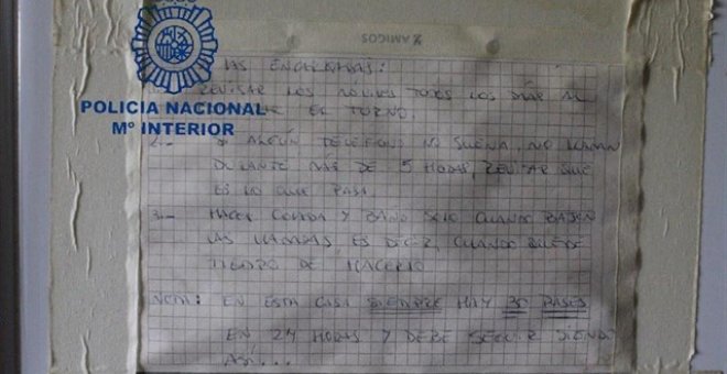 La Policía desvela las terribles condiciones de dos esclavas sexuales con turnos de 24 horas