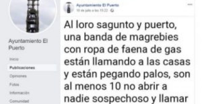 No hay una banda magrebí "con ropa de faena de gas" en Sagunto