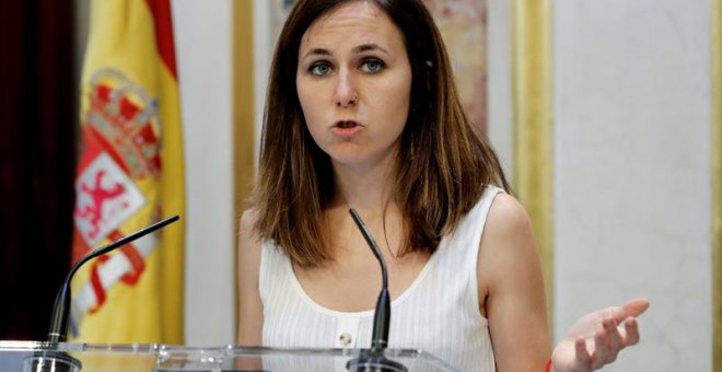 Belarra vuelve a criticar a Robles: "Eres la ministra favorita de los poderes que quieren que gobierne el PP con VOX"