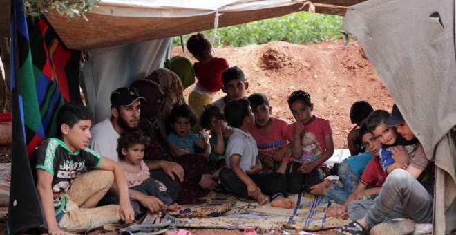 Más de 150.000 desplazados por la última ofensiva en la provincia siria de Idlib
