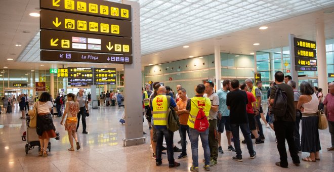 El personal de tierra de Iberia anuncia una huelga en el aeropuerto de Málaga por la "penosa" situación laboral