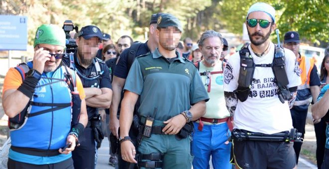 Siete drones buscan a Blanca Fernández Ochoa en las zonas más escarpadas de la sierra de Madrid