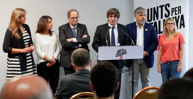 Puigdemont y Torra descartan elecciones en Catalunya y se preparan para un otoño ‘caliente’