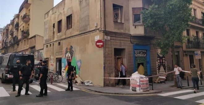 Desallotjat el centre ocupat Ka la Kastanya de Barcelona