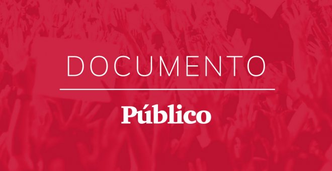 Texto del acuerdo de Sánchez e Iglesias para el primer gobierno de coalición de la democracia