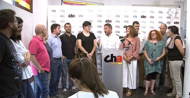 Chunta Aragonesista negocia una alianza con el partido de Errejón para el 10-N