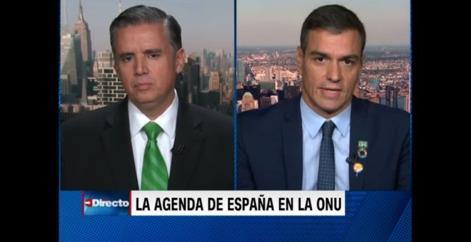 Sánchez asegura en la CNN que el rey "representa" los valores de la II República y que Podemos es "extrema izquierda"