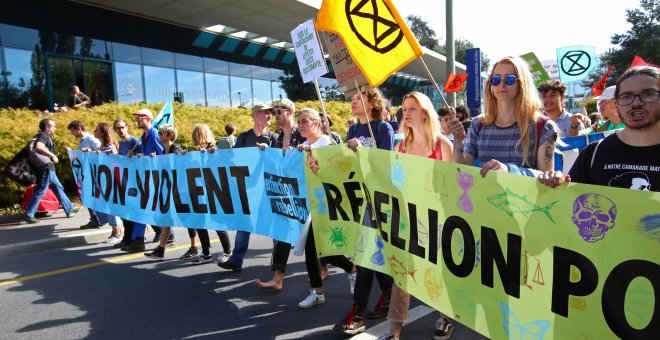 Jóvenes de todo el mundo salen a la calle para apoyar la Huelga Mundial por el Clima