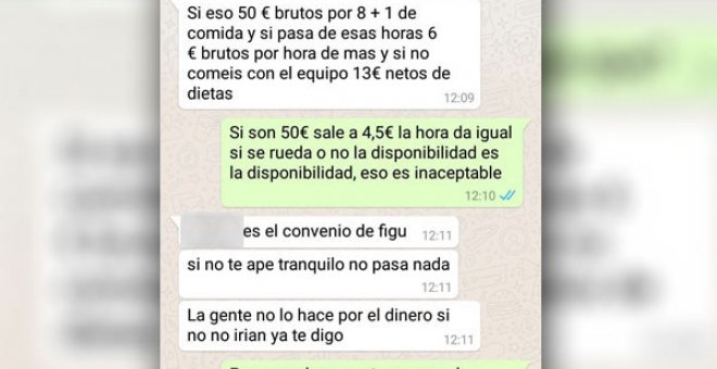 La precariedad de esos actores desconocidos: trabajar de figurante, de noche y sin horario fijo, por menos de 50 euros al día