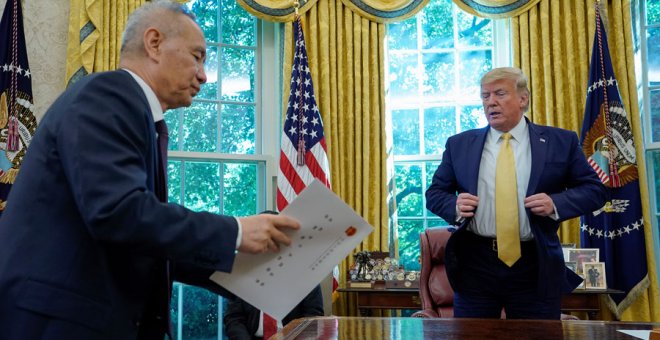 Trump suspende su plan de subir los aranceles a China tras pactar una tregua a la guerra comercial