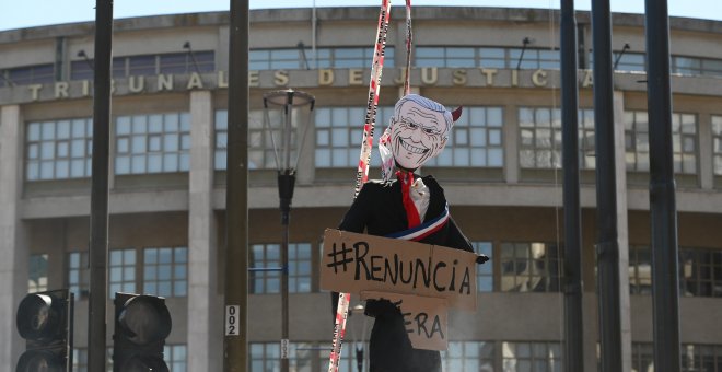 La guerra de Sebastián Piñera y su gobierno en Chile