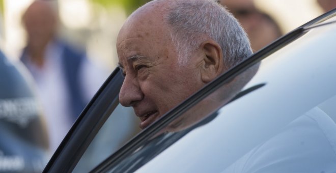 Amancio Ortega ingresa el lunes otros 813 millones por los beneficios de Inditex