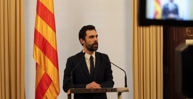 El Govern espanyol porta Torrent i la Mesa del Parlament al Constitucional per acceptar debatre sobre l'autodeterminació