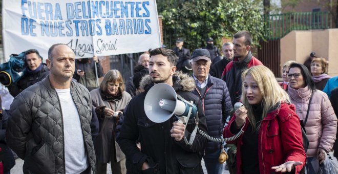En libertad con cargos la líder de Hogar Social tras ser detenida por la 'okupación' del antiguo edificio del NO-DO en Madrid