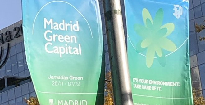 Madrid se apropia de un premio europeo de medio ambiente que no tiene para promocionar la Cumbre del Clima