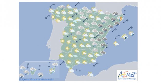 Vuelven las lluvias persistentes a Catalunya, Comunitat Valenciana, Baleares y Canarias: consulta aquí la previsión de tu comunidad