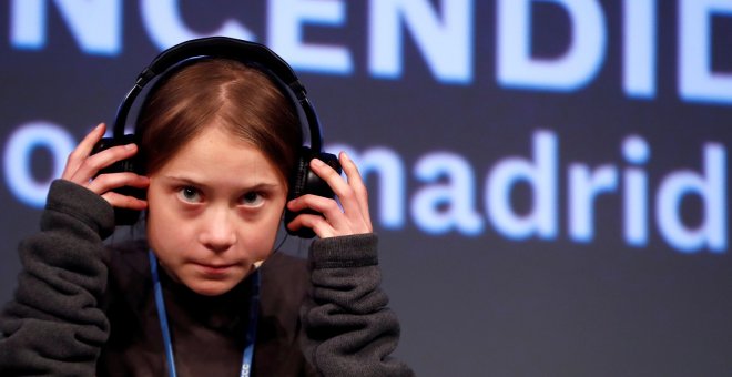 Greta Thunberg: "Yo sólo soy una pequeña pieza de un movimiento mucho más grande"