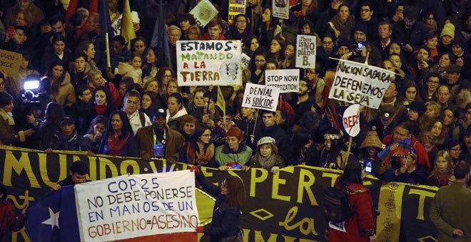 La lucha contra el cambio climático se hace fuerte en Madrid