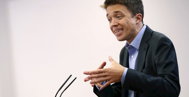 Errejón, sobre Podemos: "Eso ya no existe. Se llama UP y tiene los resultados de siempre de IU"