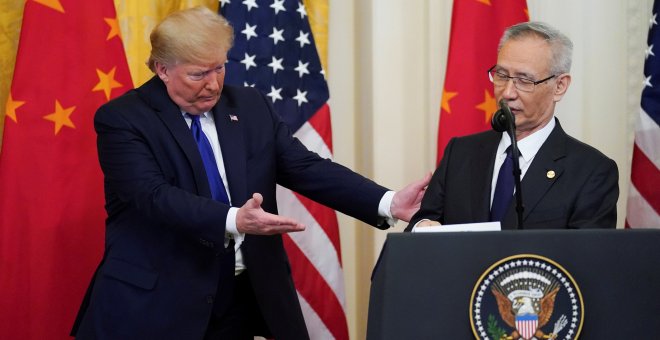 EEUU y China firman el acuerdo que pone fin a la guerra comercial
