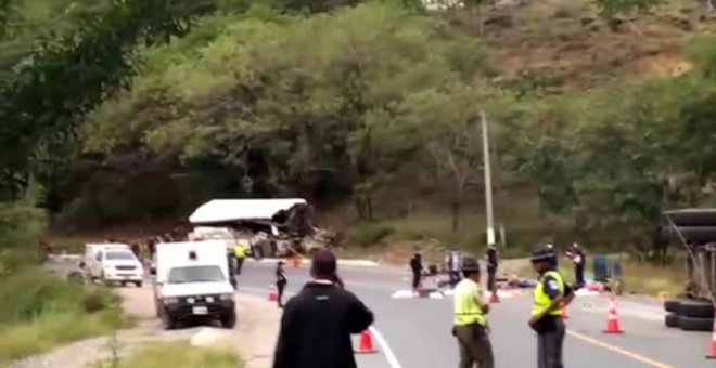 Más de 20 muertos en un accidente de tráfico en Guatemala