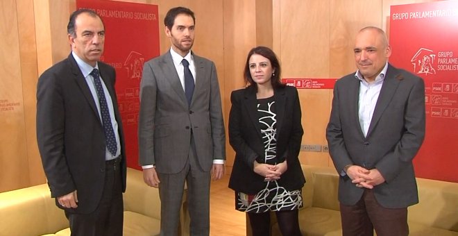 PSOE se reúne con UPN en el Congreso de los Diputados