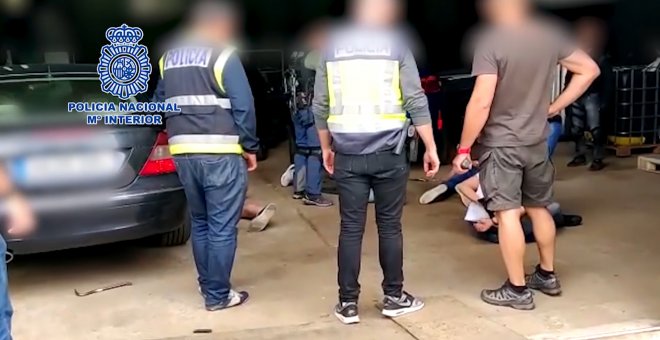 La Policía desarticula una organización de narcotráfico colombiana