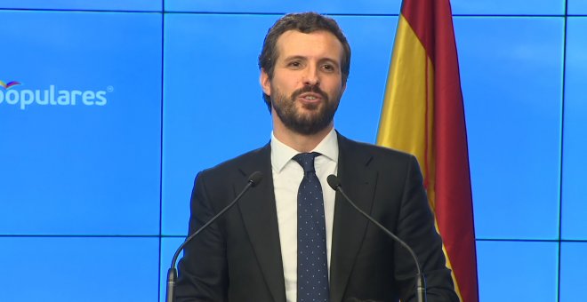 Casado exige saber "la verdad" sobre el informe de la Abogacía