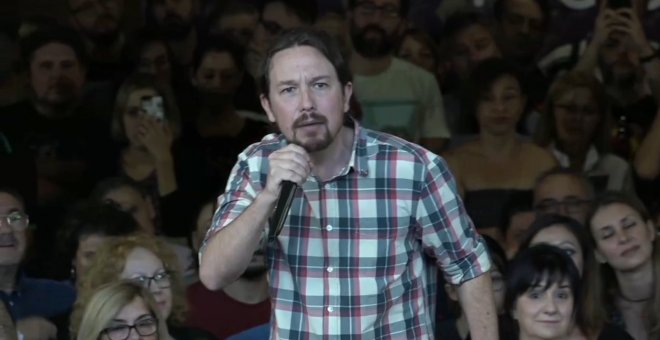 Iglesias: "Se está preparando un acuerdo entre PP y PSOE"