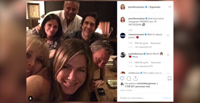 Los protagonistas de Friends se vuelven a reunir