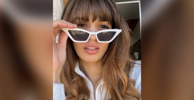 Sara Sálamo muestra en Instagram cuál es "el mejor antiojeras"