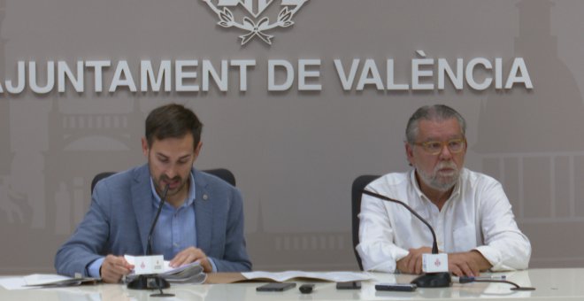 Rueda de prensa de la Junta Gobierno Local del Ayuntamiento València