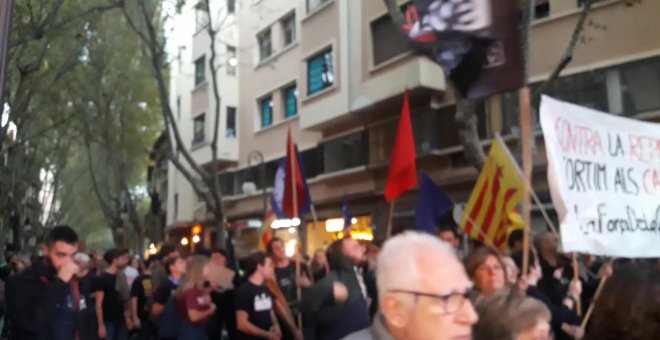 Manifestación contra la sentencia del 'Procés' en Baleares