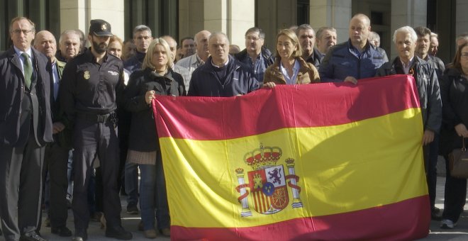 Policías del País Vasco se solidarizan con sus compañeros de Cataluña