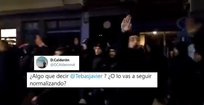 Los ultras del Atlético hacen el saludo nazi y Twitter recuerda las contradicciones de La Liga por el caso Zozulia