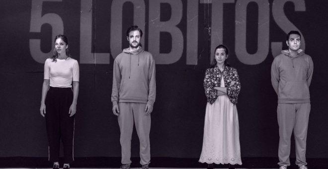 El Café de las Artes acoge '5 Lobitos', una obra inspirada en la sentencia de 'La Manada'