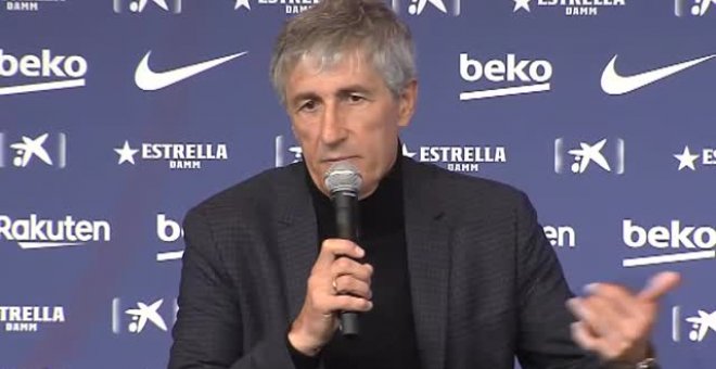 Setién: "Ayer paseaba con las vacas en mi pueblo y hoy entreno a los mejores jugadores del mundo"