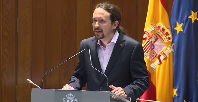 Iglesias dice que trabajará para blindar derechos sociales